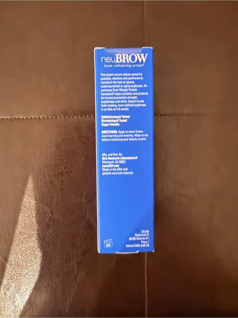 Brow Enhancing Serum - Blue NWT